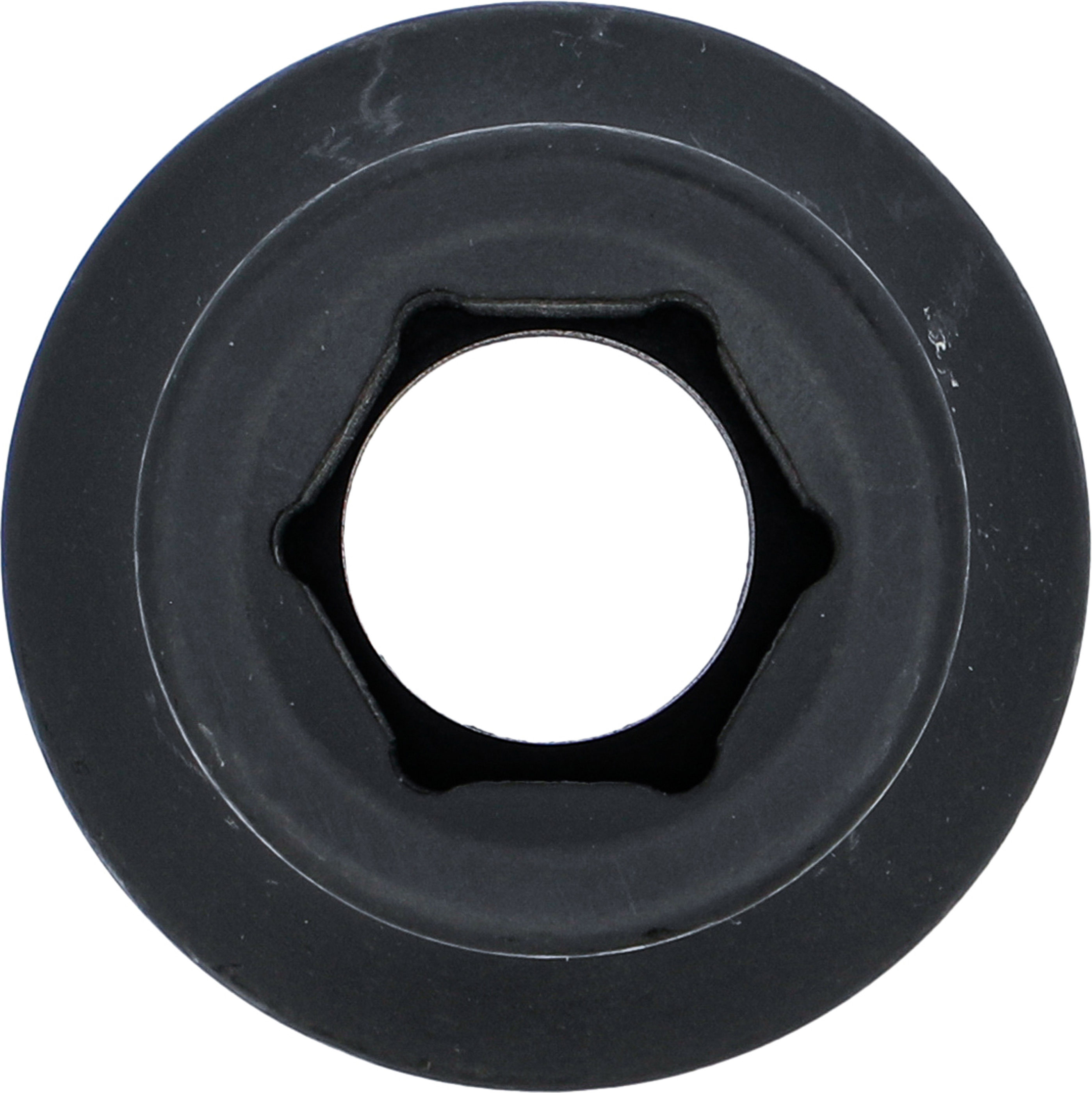BGS Kraft-Steckschlüssel-Einsatz Sechskant, tief | Antrieb Innenvierkant 25 mm (1") | SW 22 mm