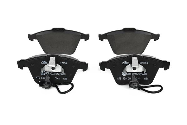 Bremsbelagsatz, Scheibenbremse