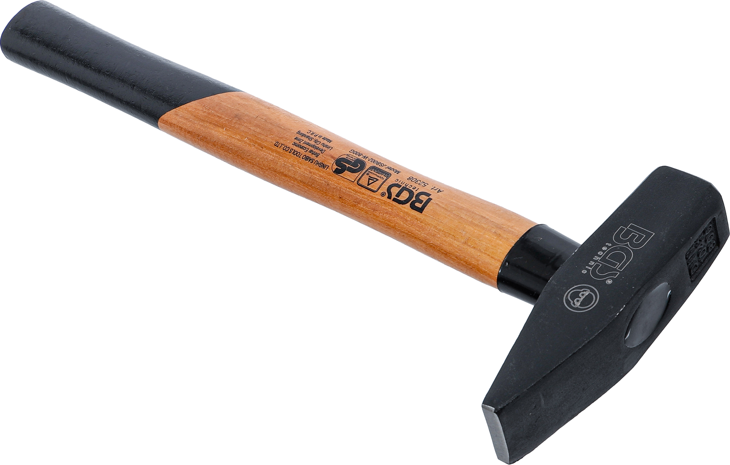 BGS Schlosserhammer | Hickory-Stiel | DIN 1041 | 800 g