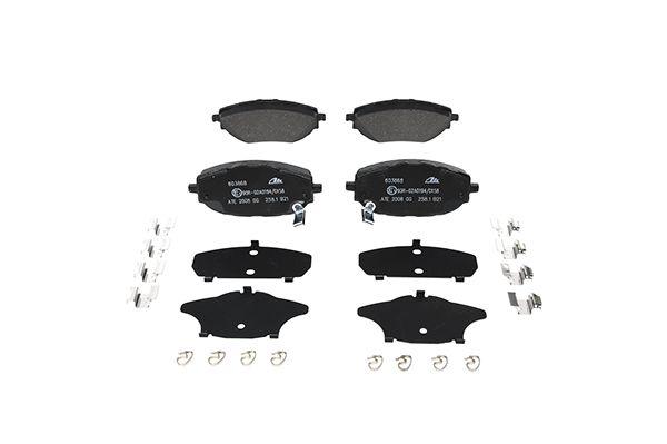 Bremsbelagsatz, Scheibenbremse