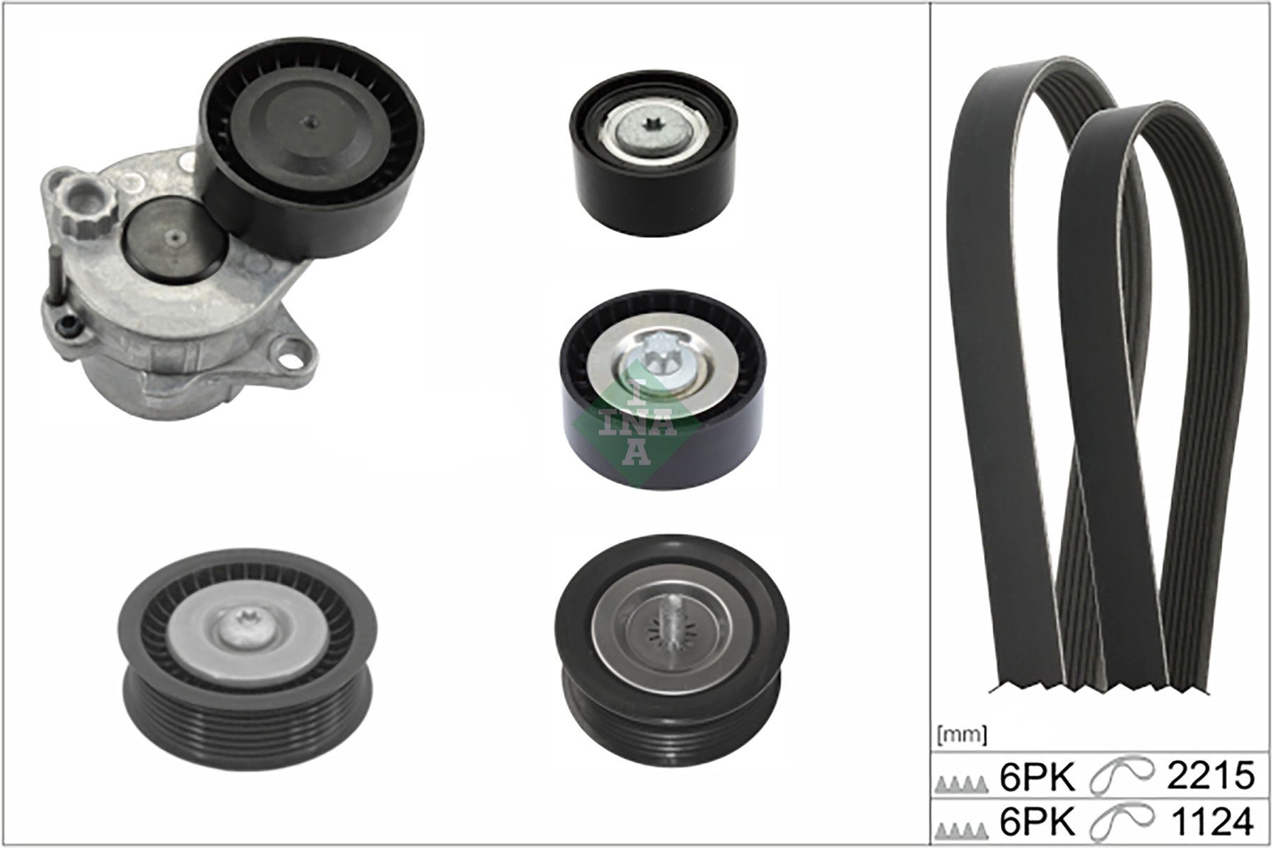 Keilrippenriemensatz