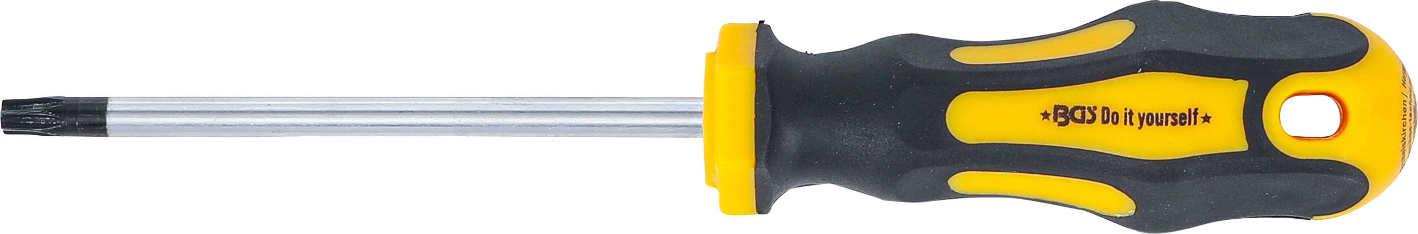 BGS Schraubendreher | T-Profil (für Torx) T30 | Klingenlänge 100 mm