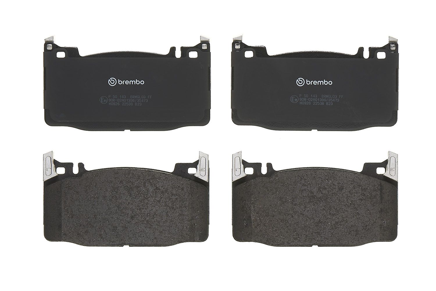 Bremsbelagsatz, Scheibenbremse