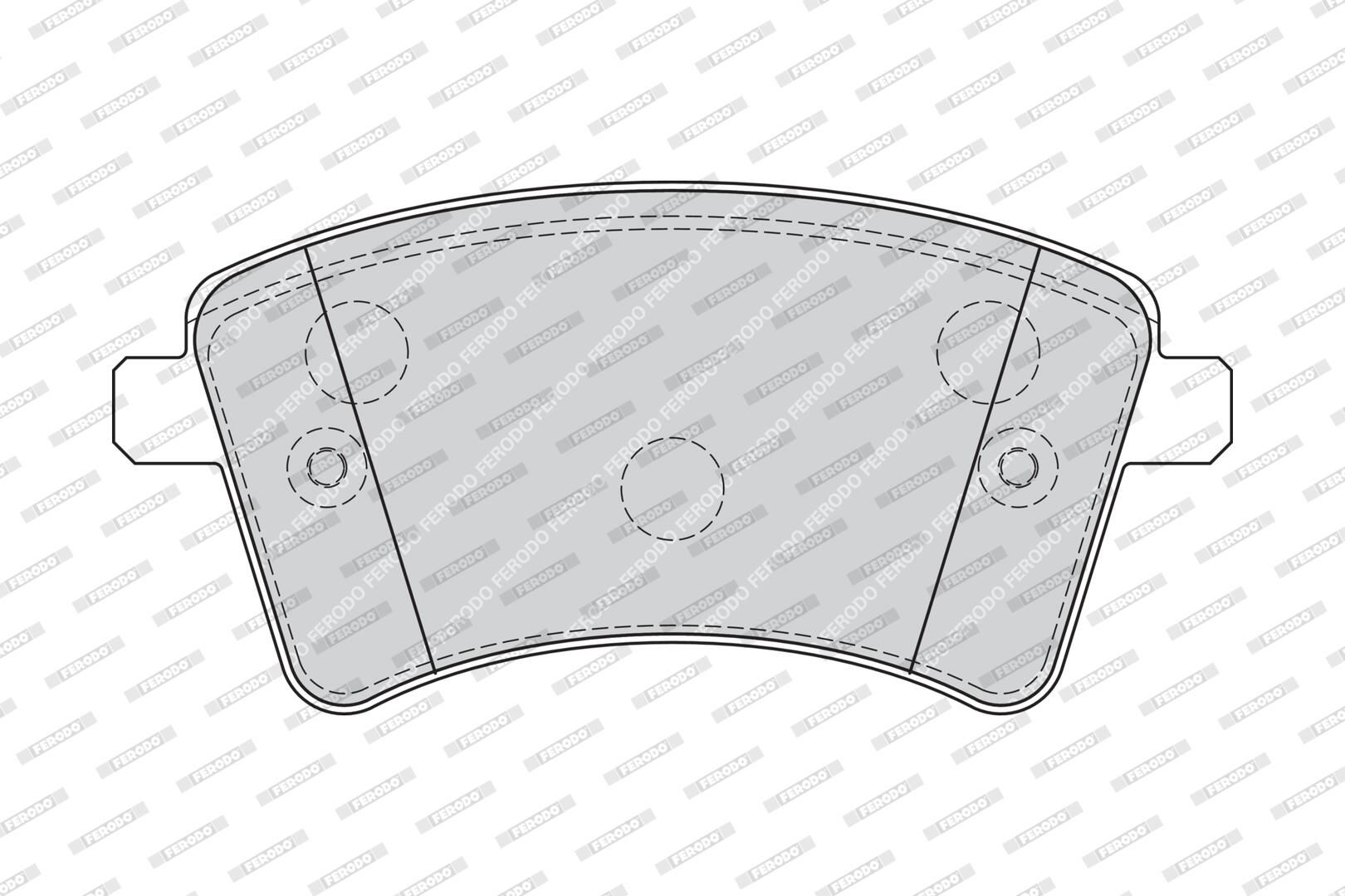 Bremsbelagsatz, Scheibenbremse