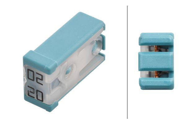 Sicherung block (1Stück, nennstrom: 20A, länge: 17,5mm)