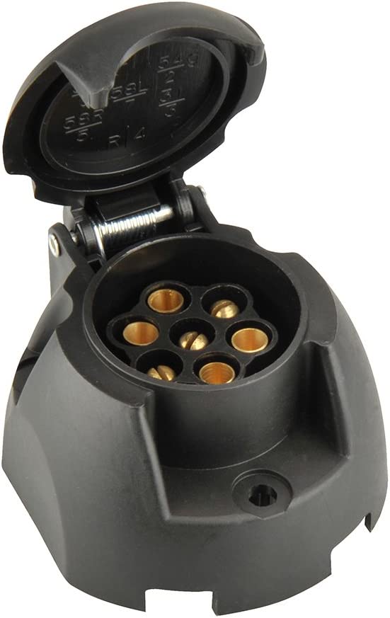 Unitec Steckdose 7-polig Kunststoff 12V 7 polig