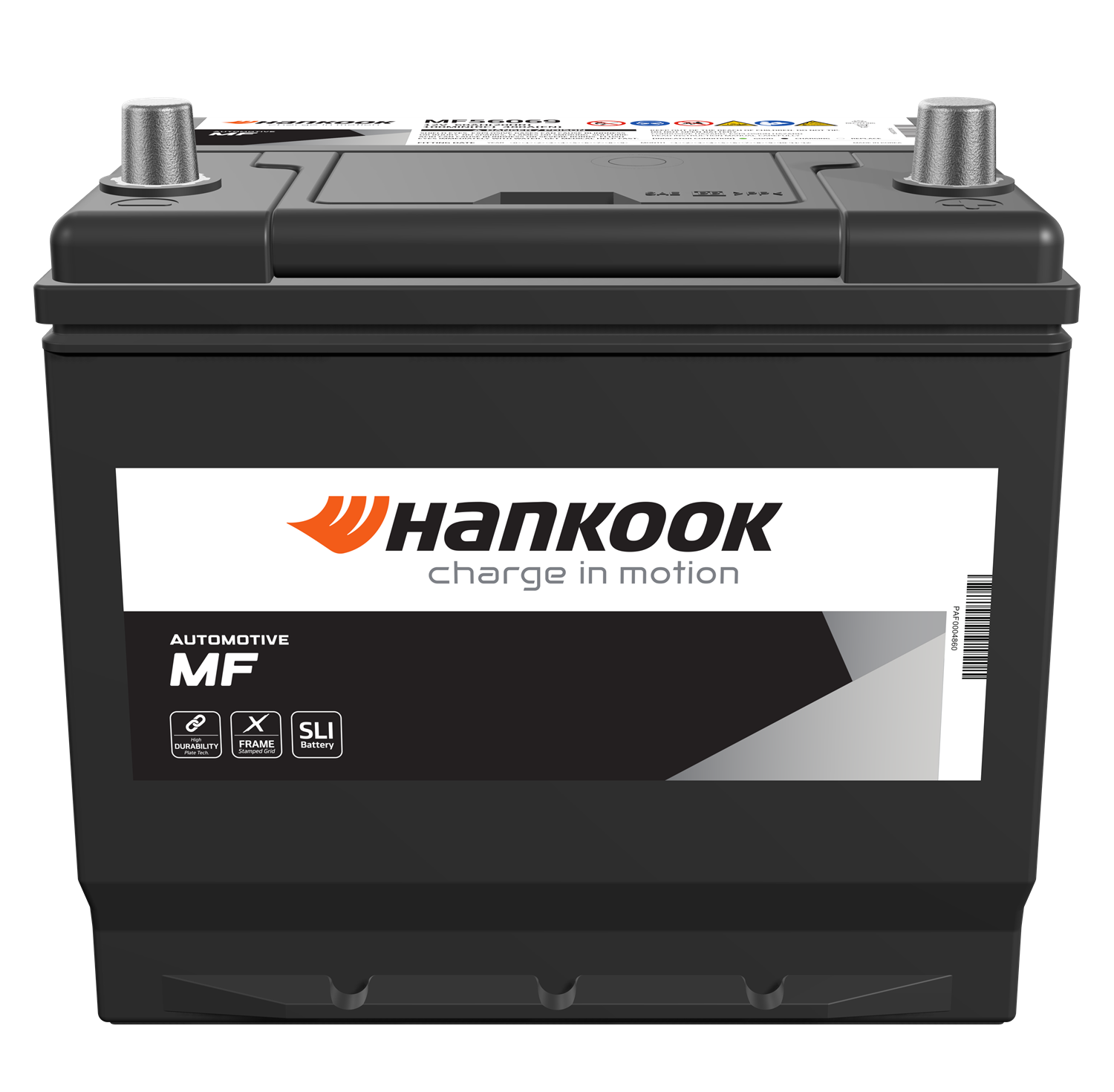 Starterbatterie “Hankook 12 V, 60 Ah, 480 A”