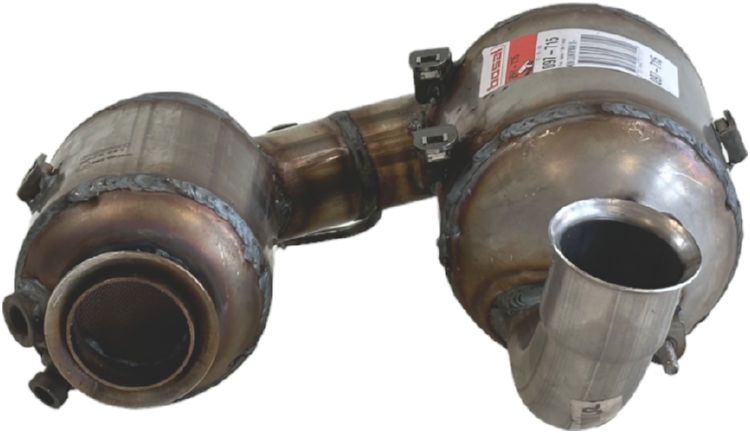 Ruß-/Partikelfilter, Abgasanlage