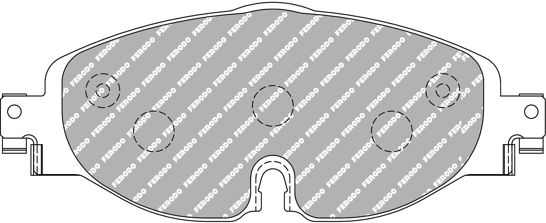 Bremsbelagsatz, Scheibenbremse