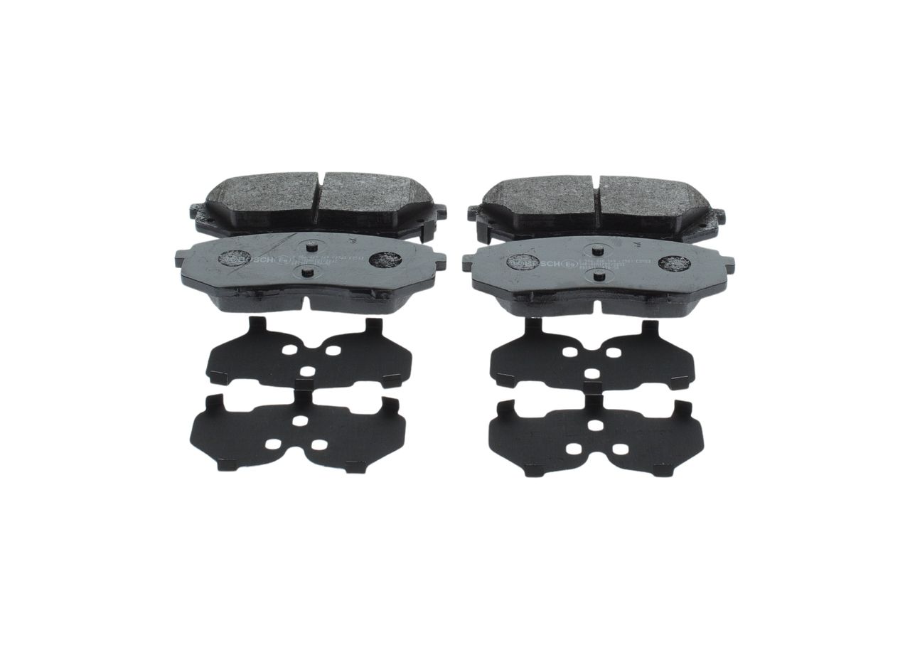 Bremsbelagsatz, Scheibenbremse