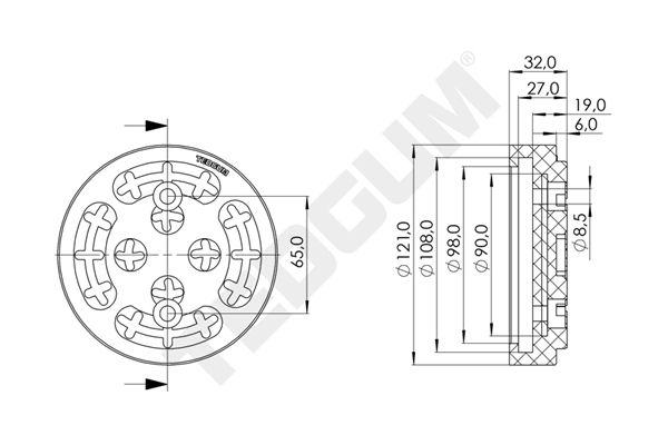 Auflagenteller, Rangierheber