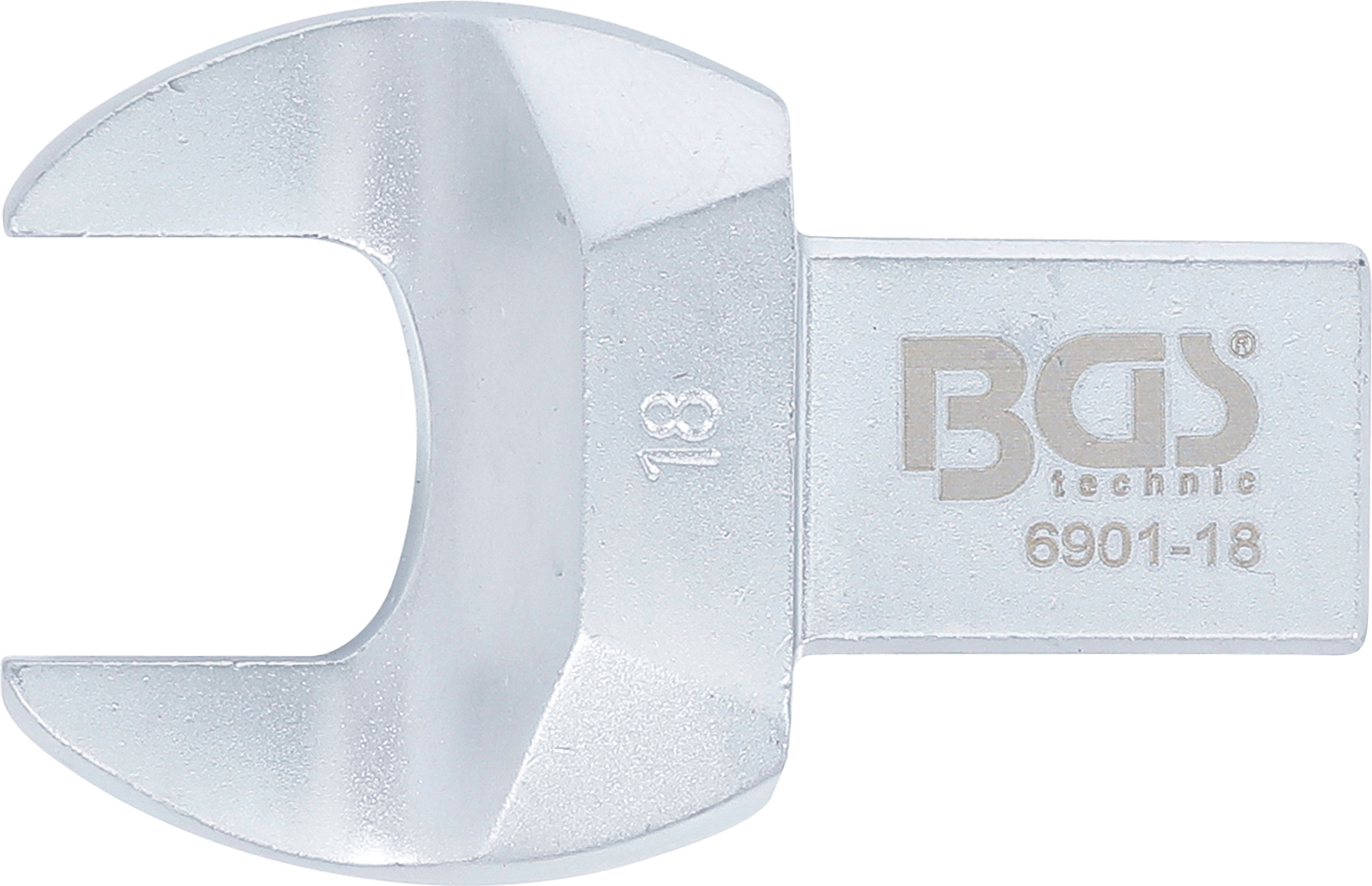 BGS Einsteck-Maulschlüssel | 18 mm | Aufnahme 14 x 18 mm