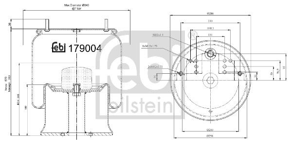 Federbalg, Luftfederung