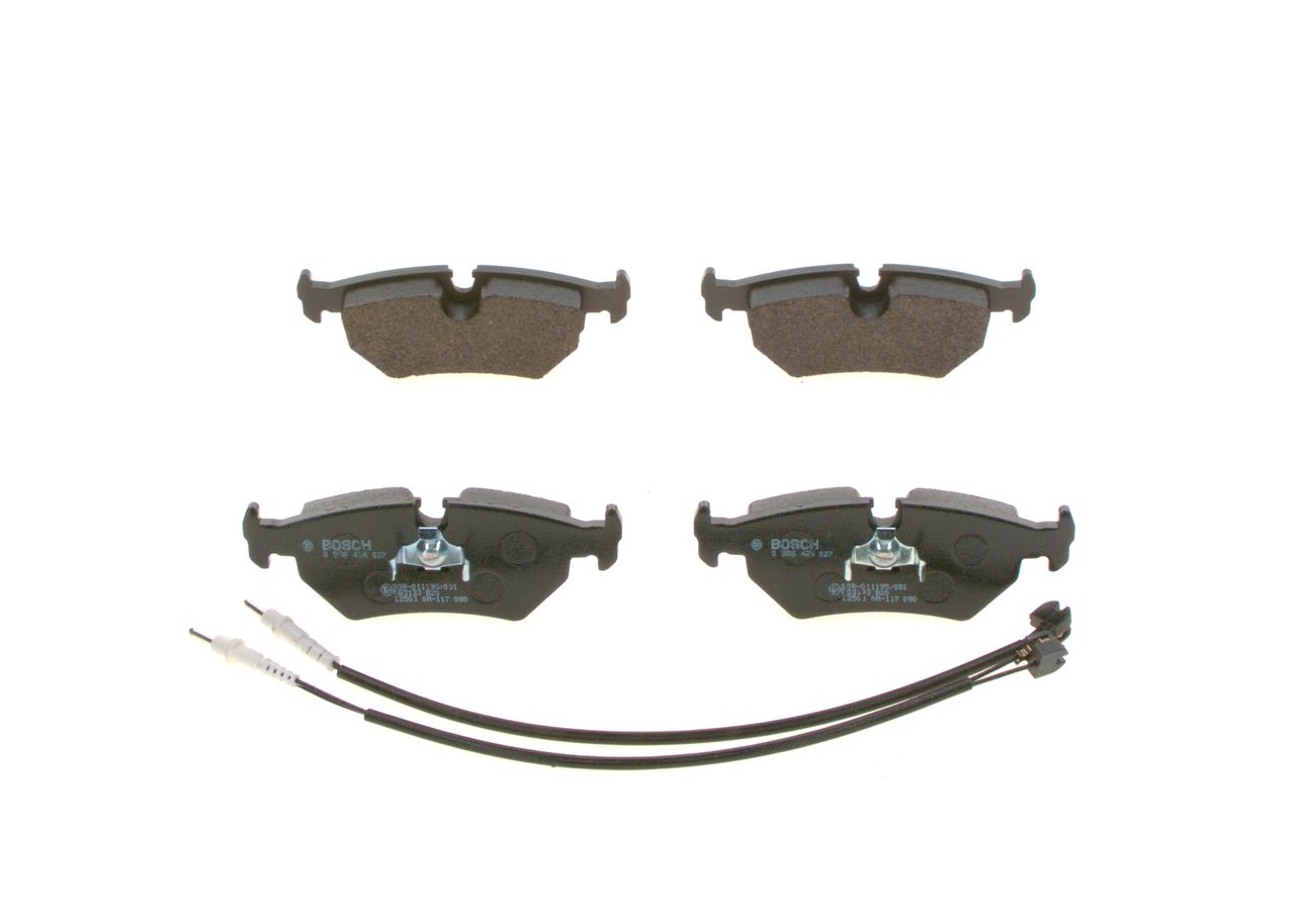 Bremsbelagsatz, Scheibenbremse