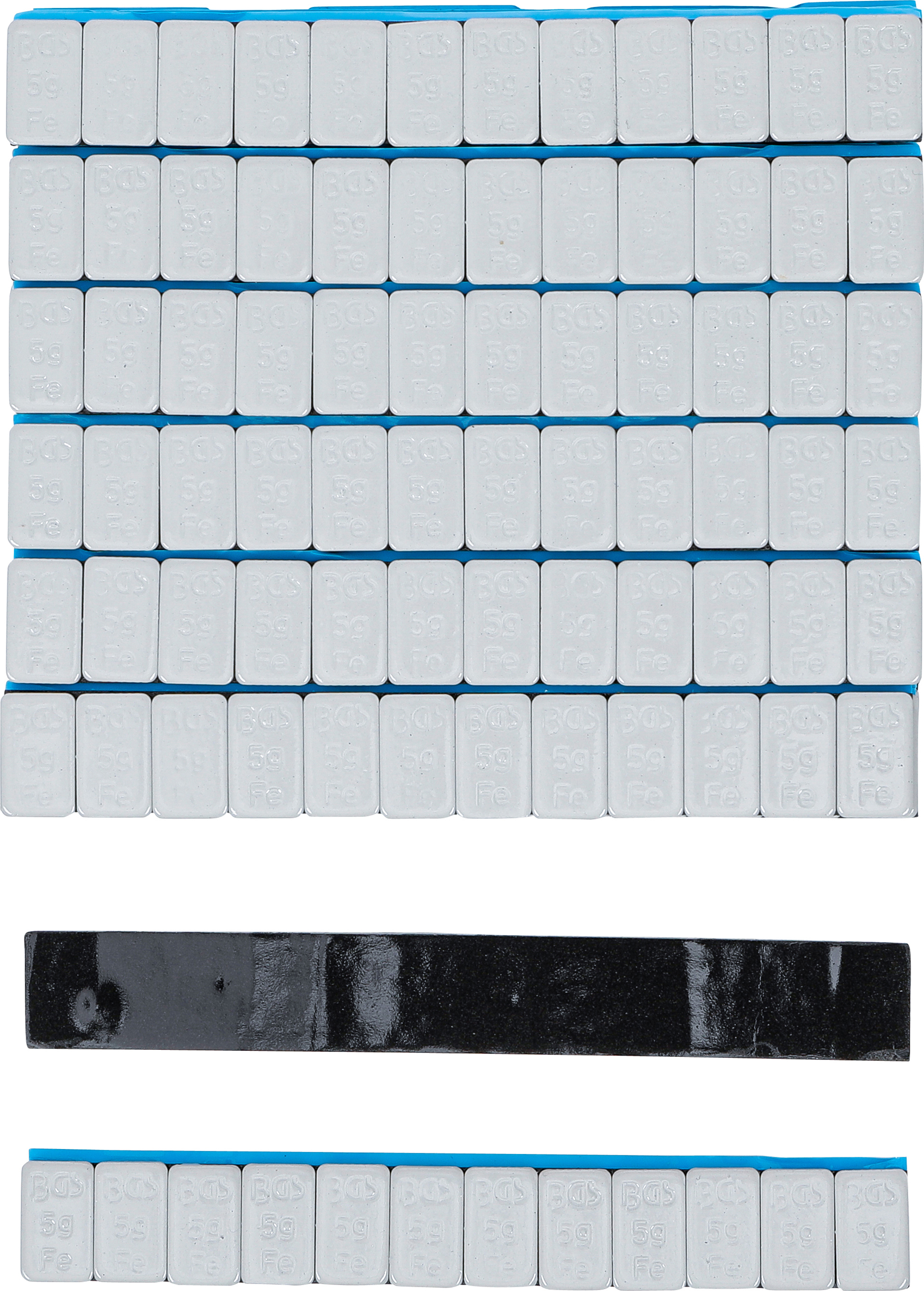 BGS Auswuchtklebegewichte | 12 x 5 g | 50-tlg.
