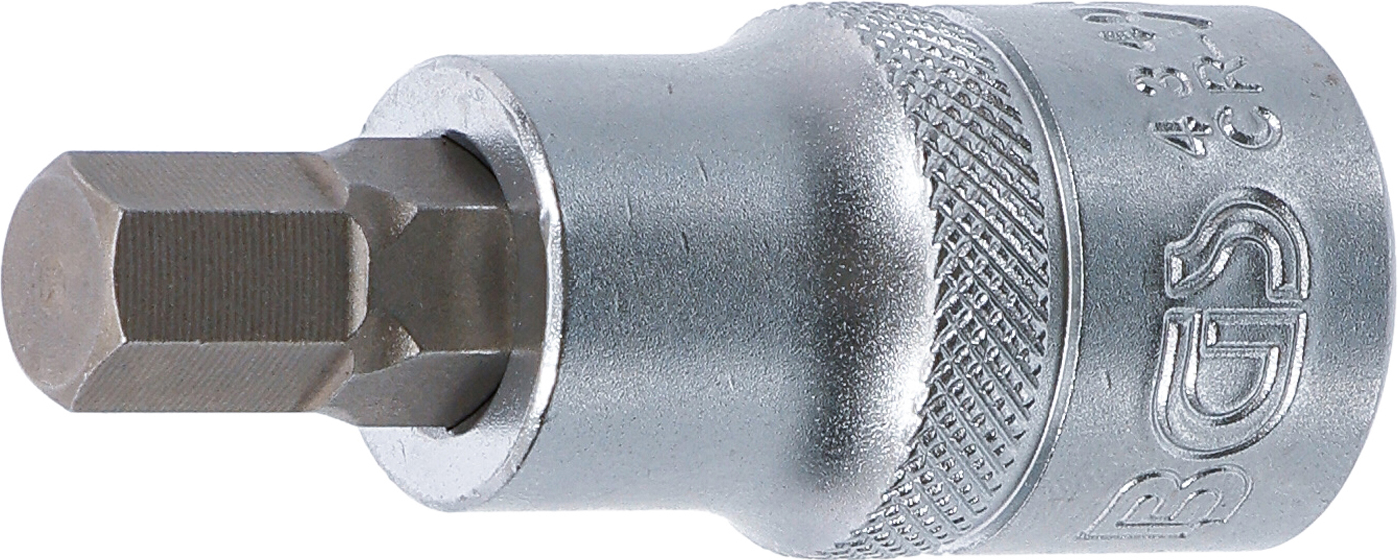 BGS Bit-Einsatz | Antrieb Innenvierkant 12,5 mm (1/2") | Innensechskant 9 mm