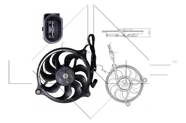 Lüfter, Motorkühlung