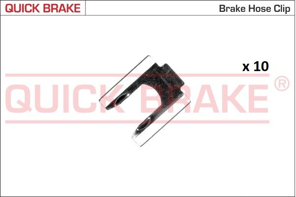 Halter, Bremsschlauch