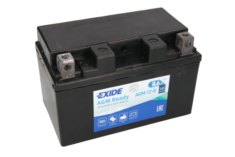 Starterbatterie Exide YTZ10S-BS AGM 12-8 READY 12V 8,6Ah 145A