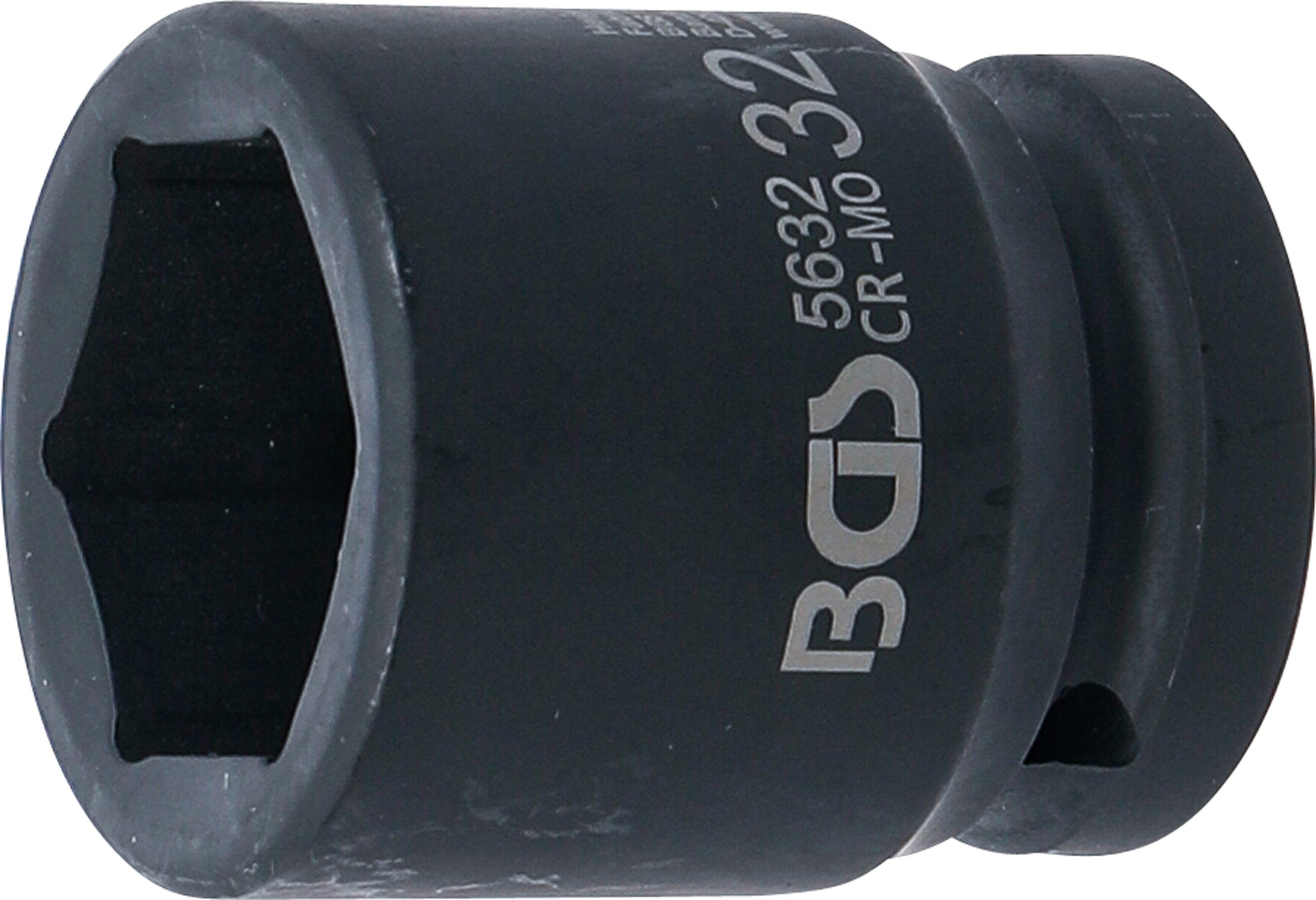 BGS Kraft-Steckschlüssel-Einsatz Sechskant | Antrieb Innenvierkant 20 mm (3/4") | SW 32 mm