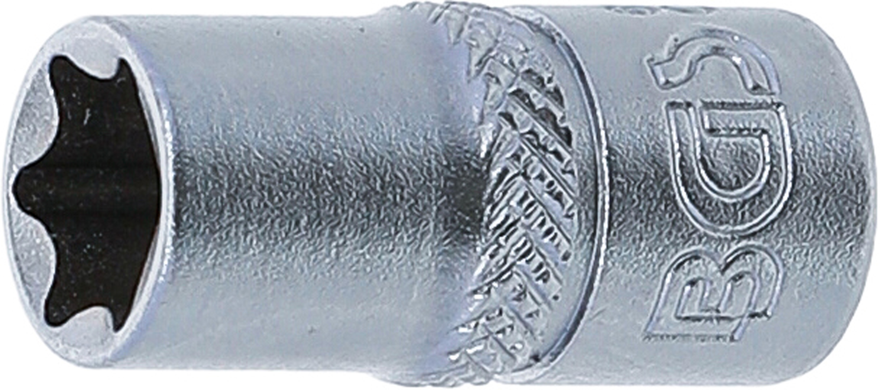 BGS Steckschlüssel-Einsatz E-Profil | Antrieb Innenvierkant 6,3 mm (1/4") | SW E10