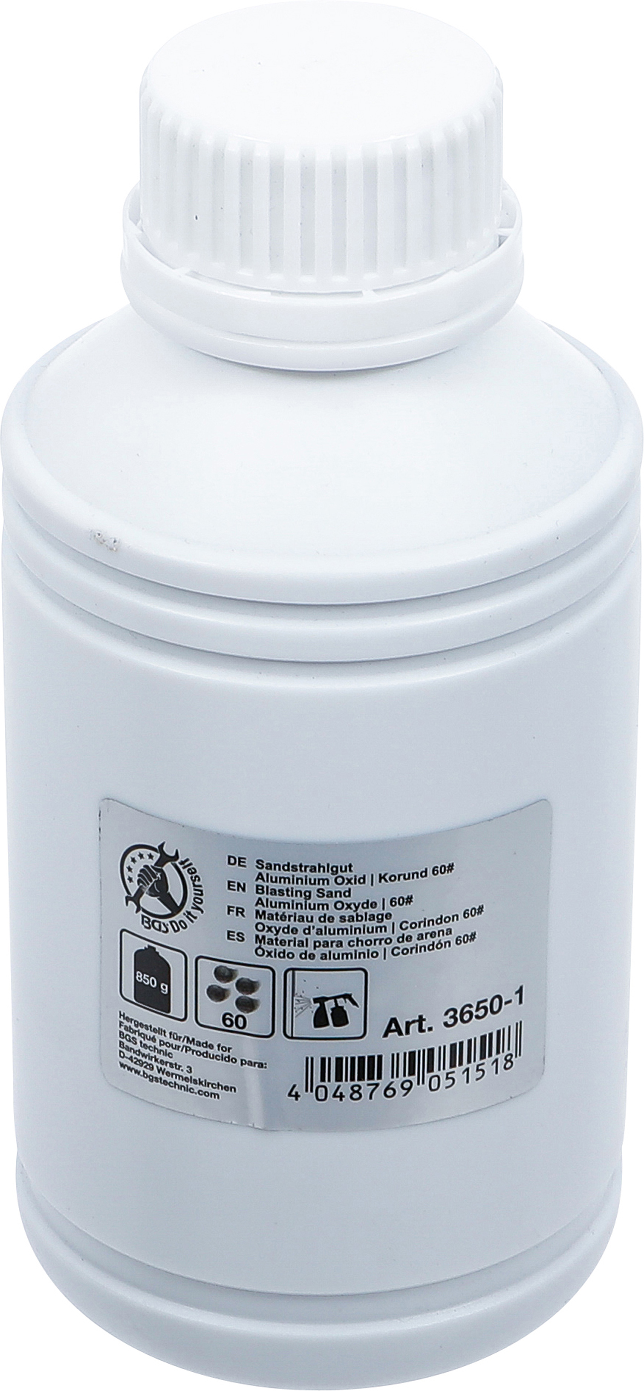 BGS Sandstrahlgut | Aluminium Oxid | Korund 60# | 850 g