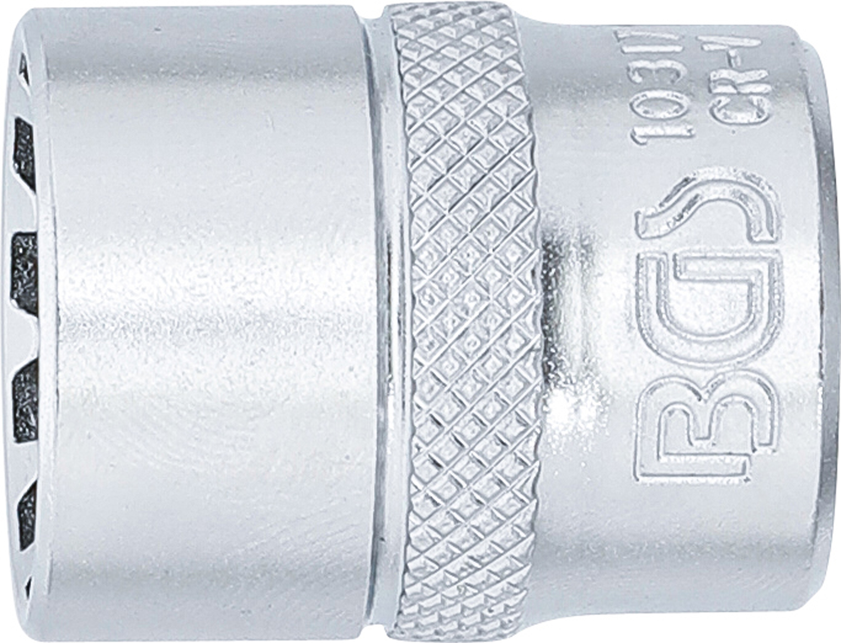 BGS Steckschlüssel-Einsatz Gear Lock | Antrieb Innenvierkant 10 mm (3/8") | SW 17 mm