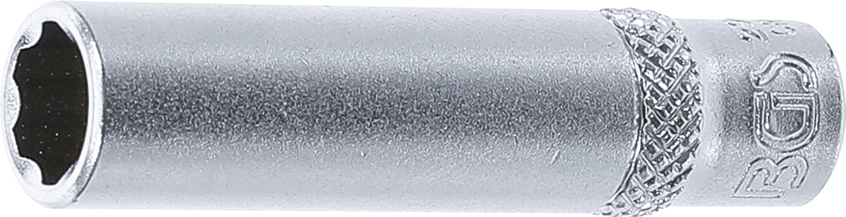 BGS Steckschlüssel-Einsatz Super Lock, tief | Antrieb Innenvierkant 6,3 mm (1/4") | SW 8 mm