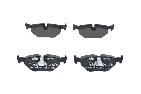 Bremsbelagsatz, Scheibenbremse