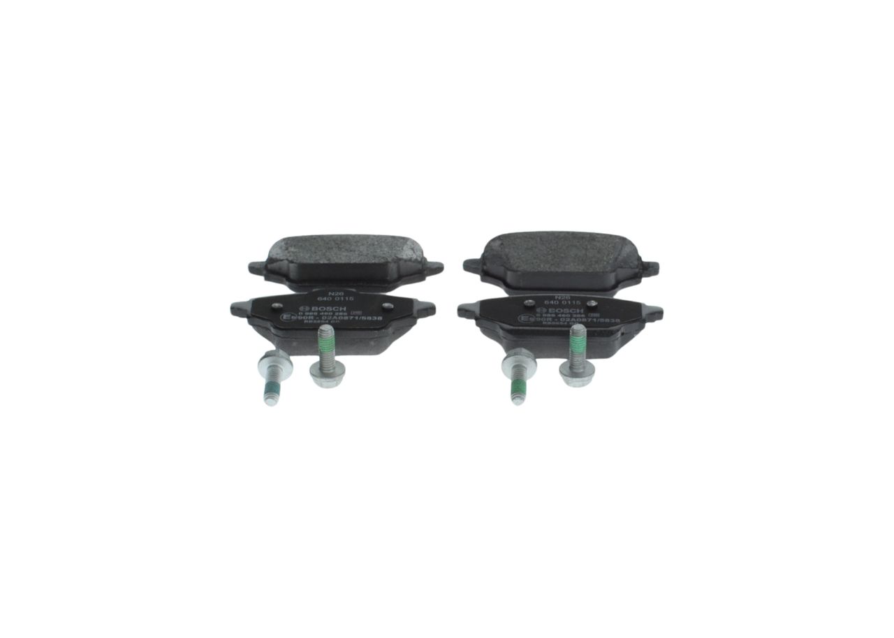 Bremsbelagsatz, Scheibenbremse “BOSCH Low-Metallic , ECE-R90 , 26654 ”