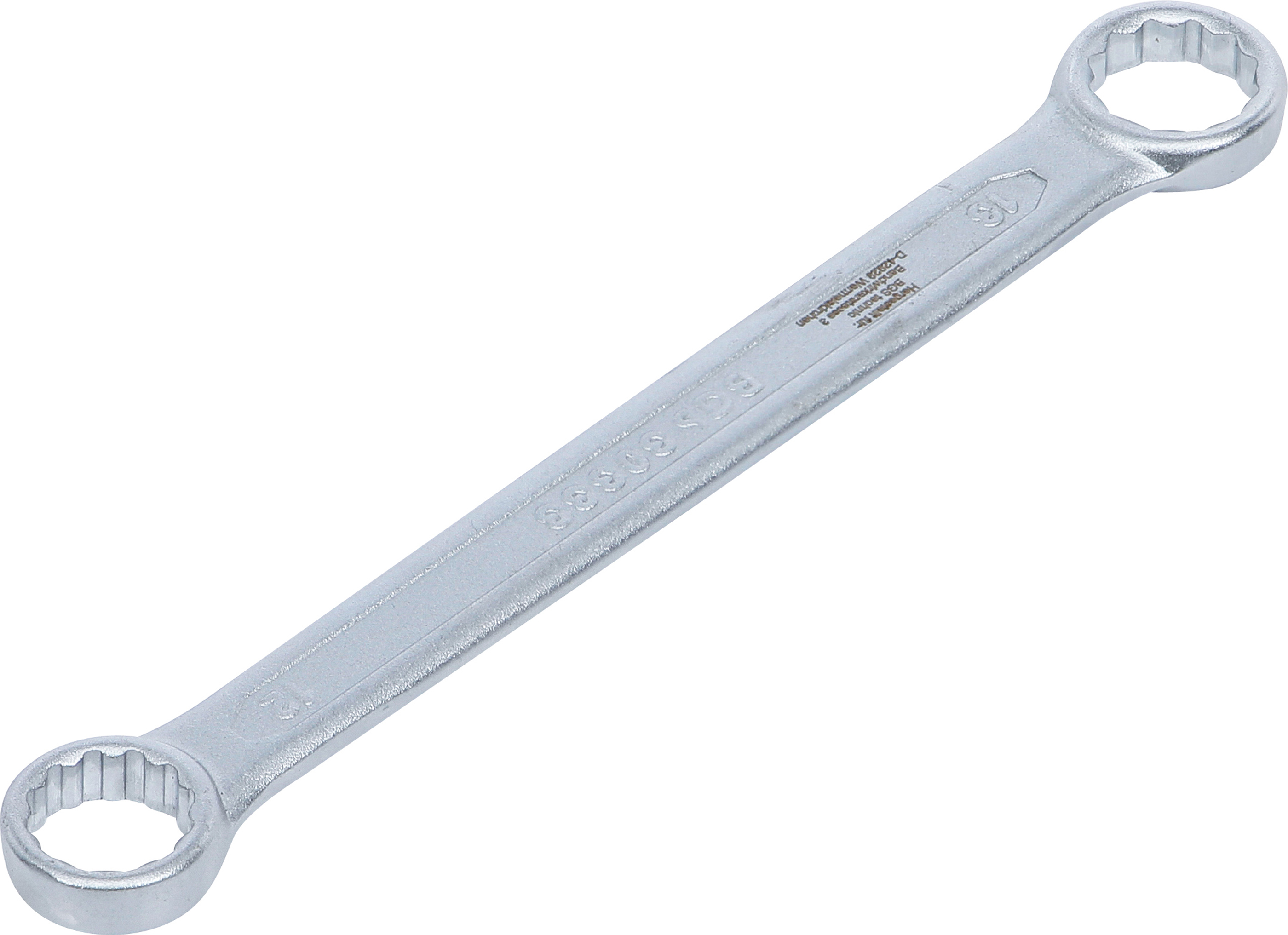 BGS Doppel-Ringschlüssel | extra flach | SW 12 x 13 mm