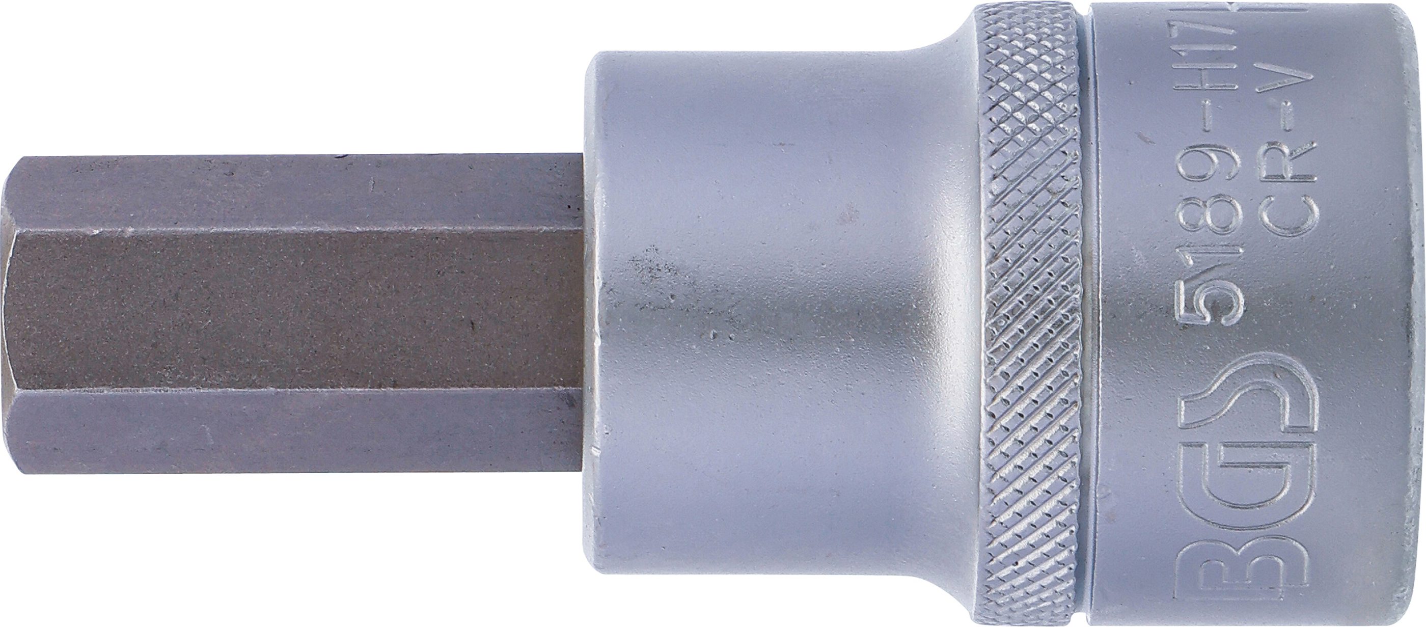 BGS Bit-Einsatz | Antrieb Innenvierkant 20 mm (3/4") | Innensechskant 17 mm