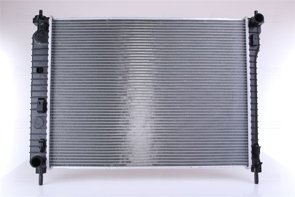 Kühler, Motorkühlung “NISSENS Aluminium , 26 mm, 673 mm”