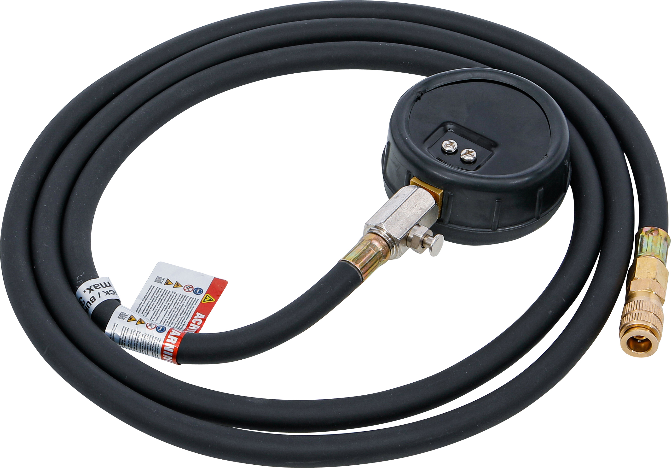 BGS Messuhr mit Ventil | 0 - 10 Bar | für Art. 8007