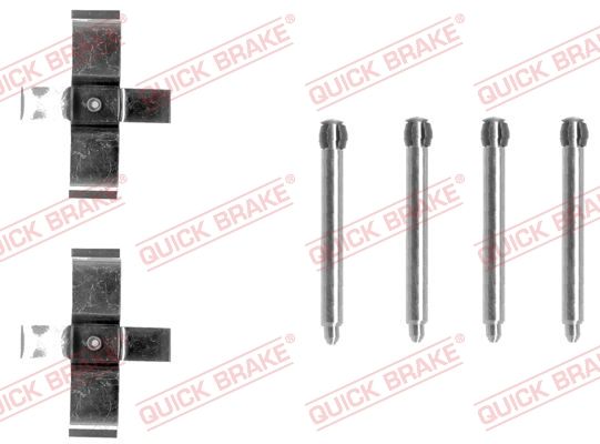 Zubehörsatz, Scheibenbremsbelag