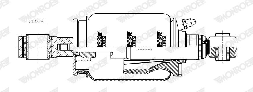 Dämpfer, Fahrerhauslagerung