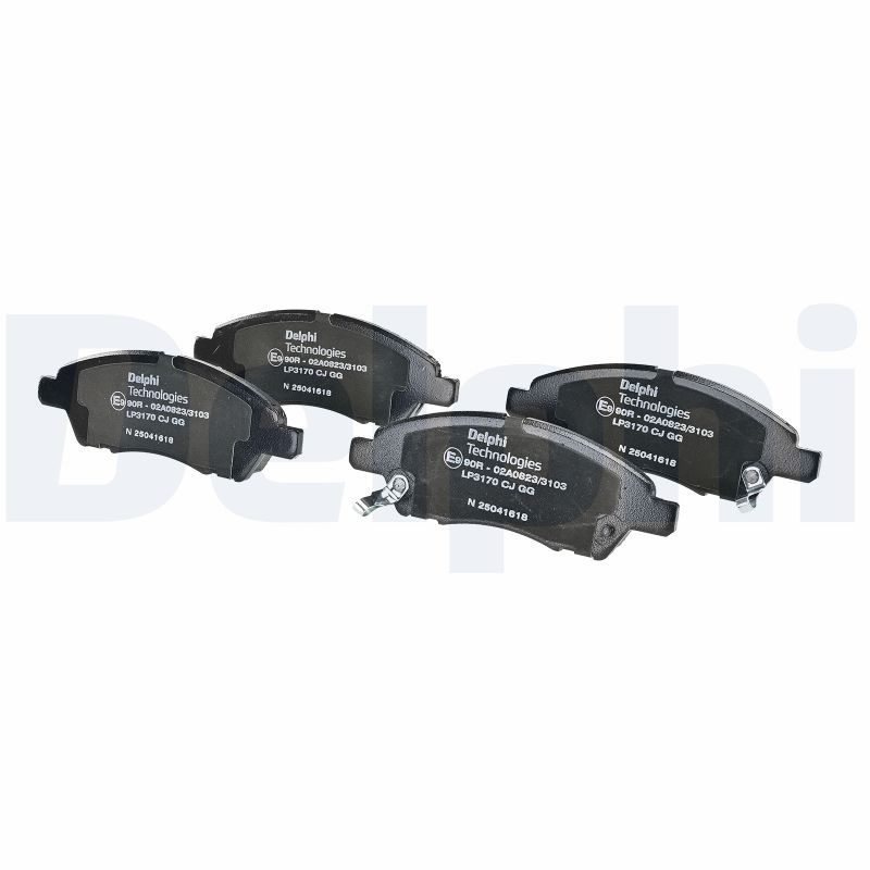 Bremsbelagsatz vorne , passt zu: NISSAN MICRA III, TIIDA 1.2-1.8 03.02-12.12