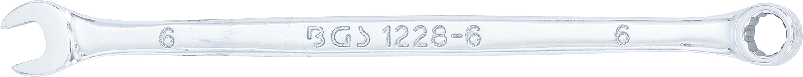 BGS Maul-Ringschlüssel | extra lang | SW 6 mm