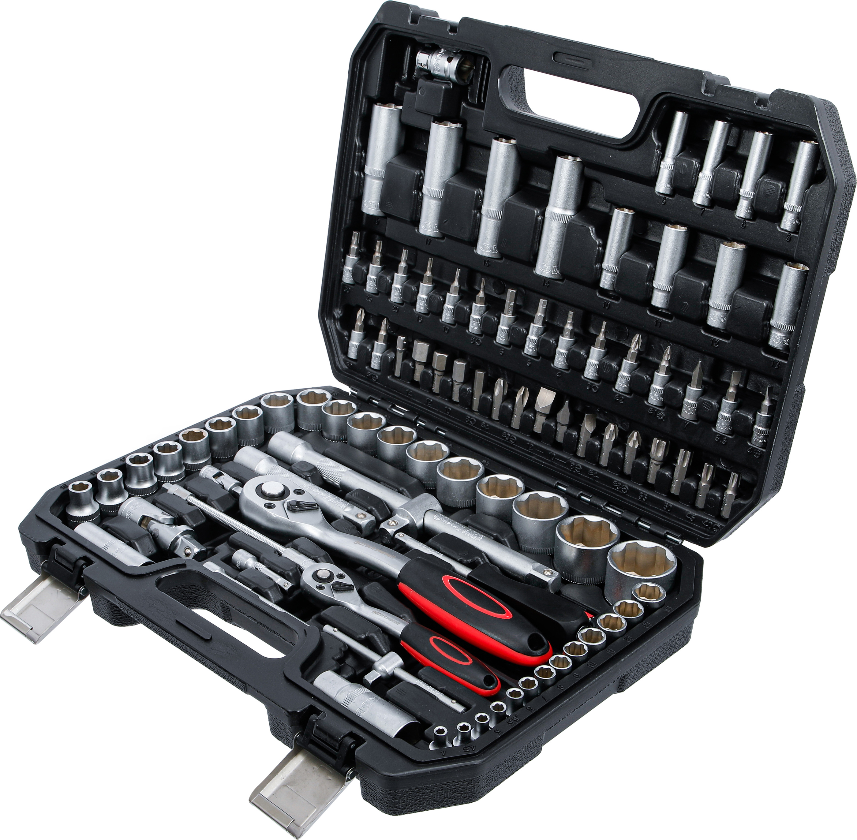 BGS Steckschlüssel-Satz | Antrieb 6,3 mm (1/4") / 12,5 mm (1/2") | 94-tlg.