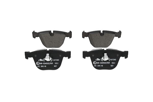 Bremsbelagsatz, Scheibenbremse