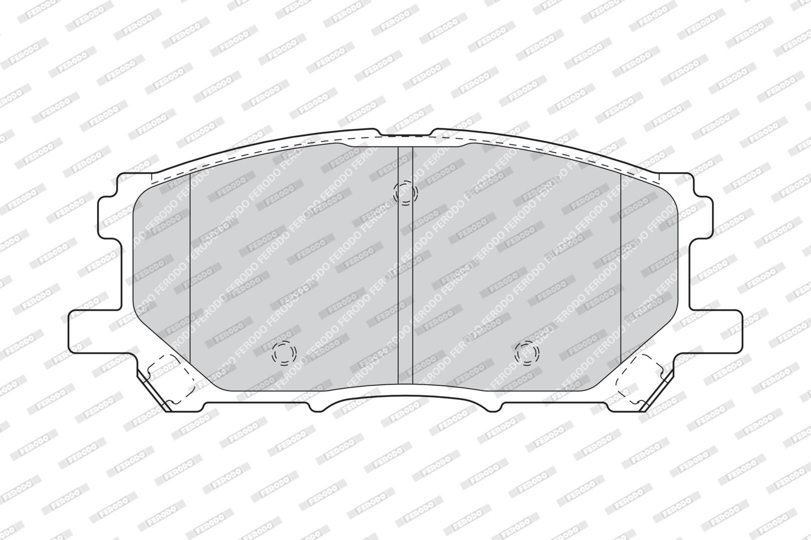 Bremsbelagsatz, Scheibenbremse
