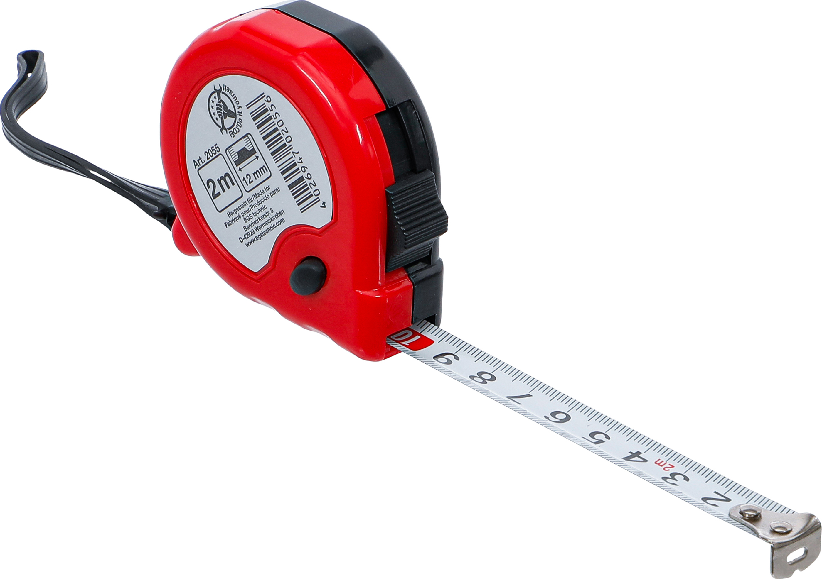BGS Rollbandmaß | 12 mm x 2 m