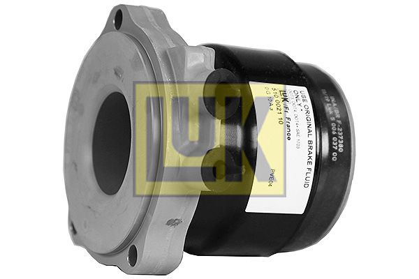 Zentralausrücker, Kupplung