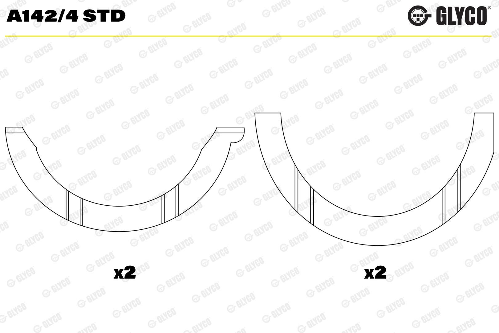 Distanzscheibe, Kurbelwelle