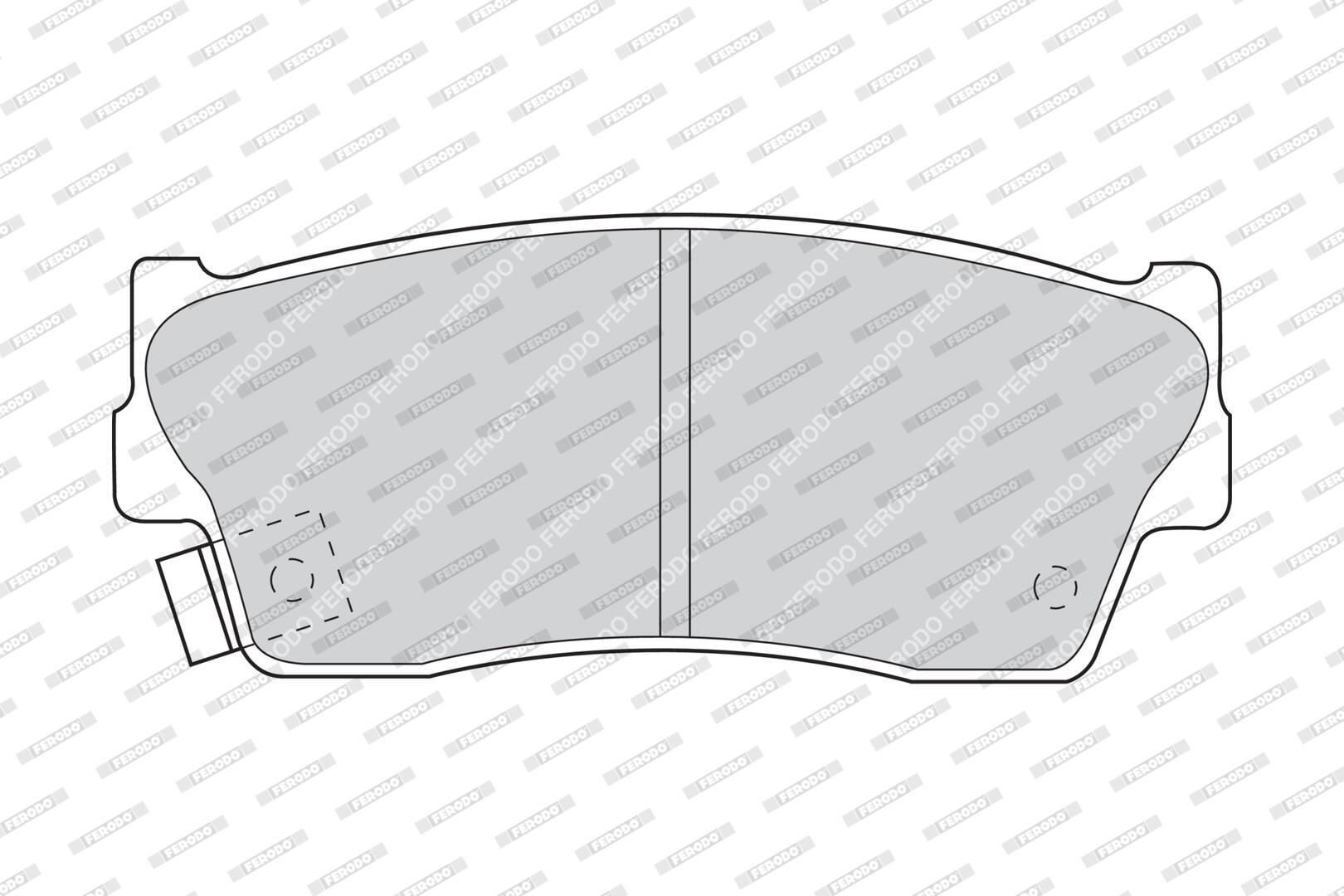 Bremsbelagsatz, Scheibenbremse