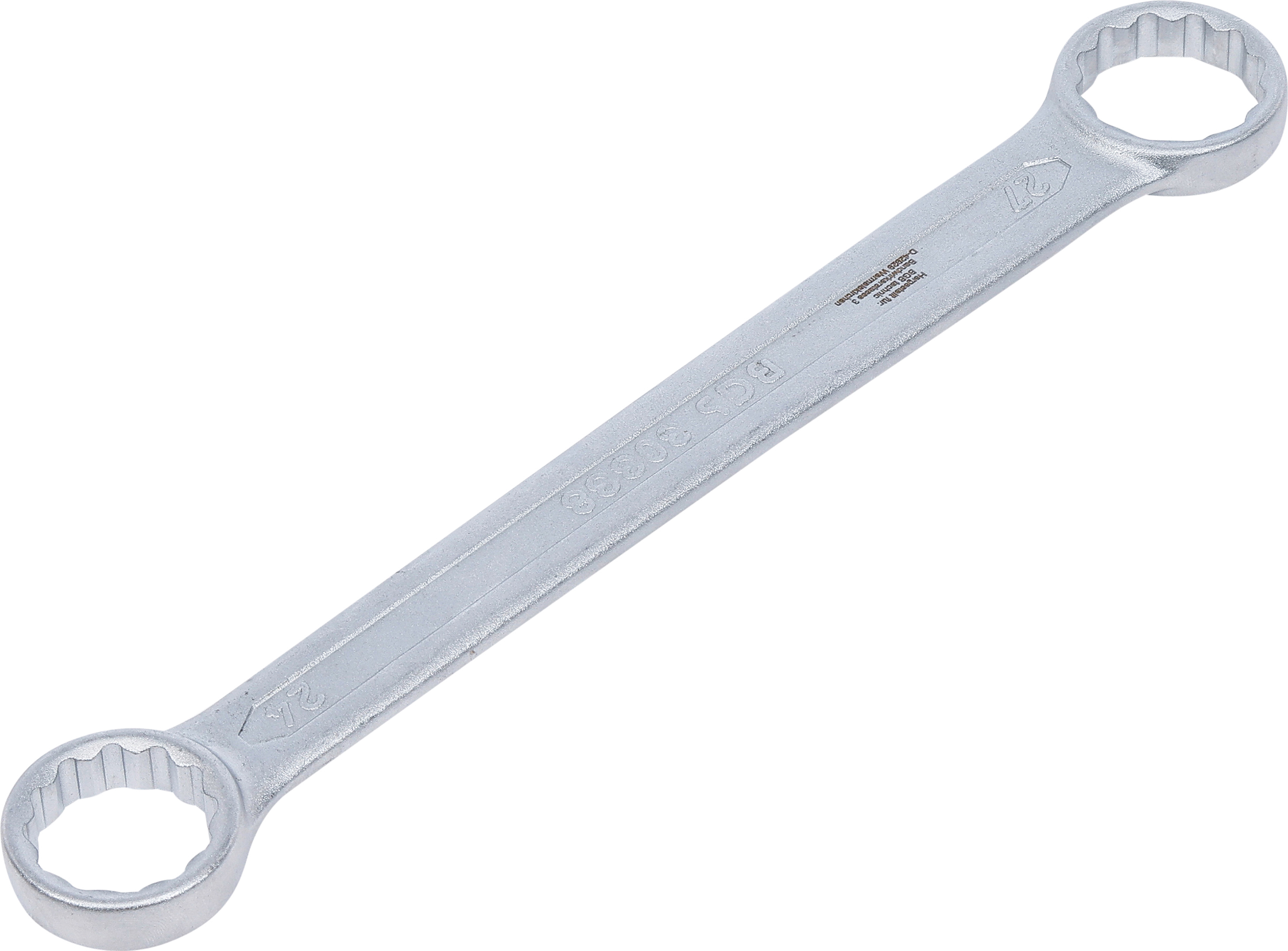 BGS Doppel-Ringschlüssel | extra flach | SW 24 x 27 mm