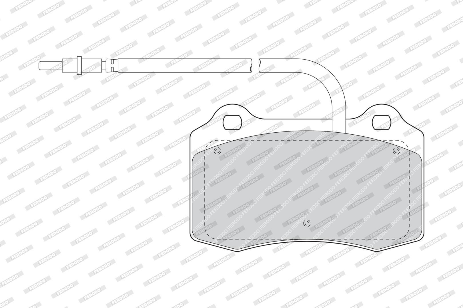 Bremsbelagsatz, Scheibenbremse