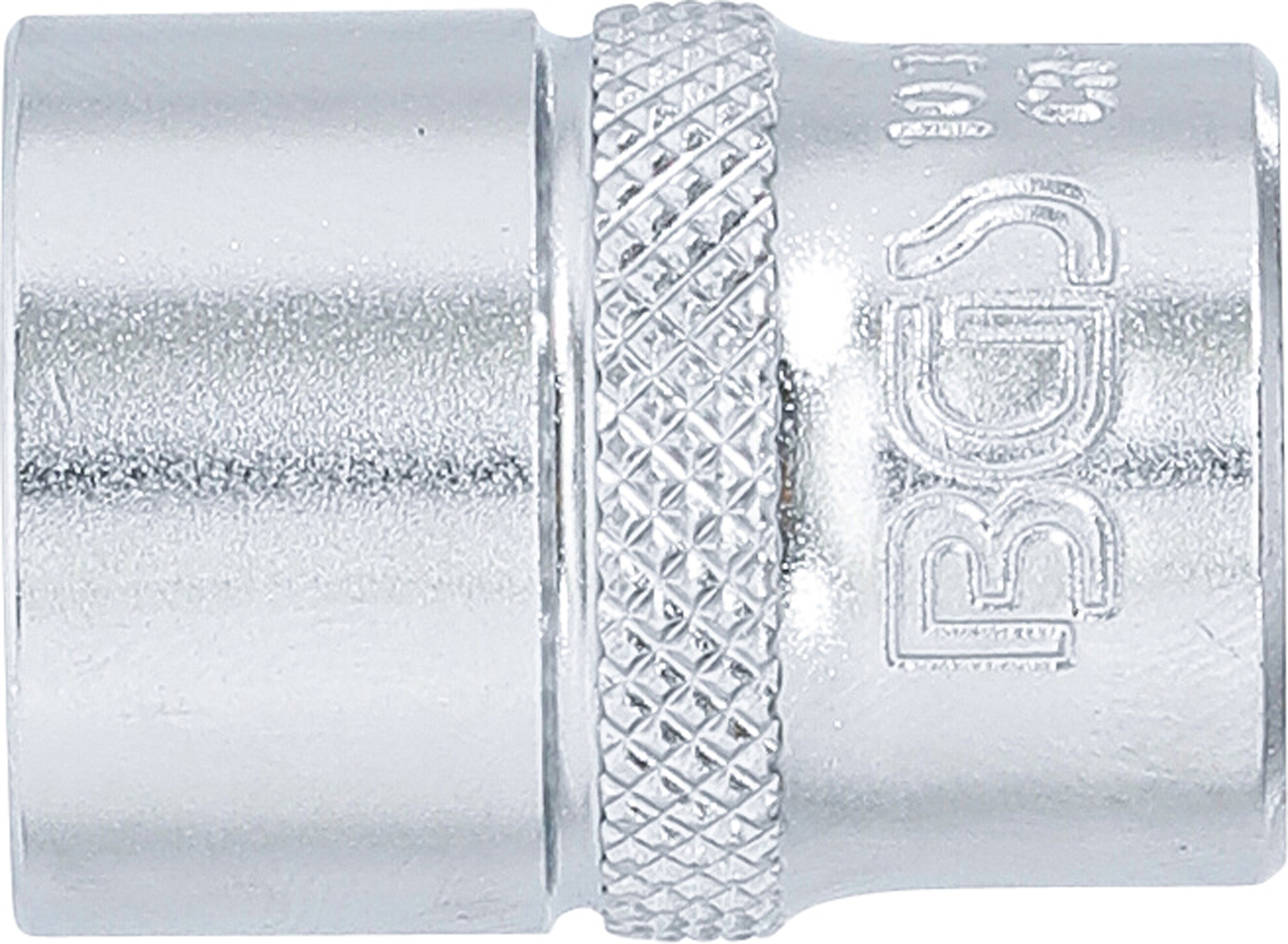 BGS Steckschlüssel-Einsatz Gear Lock | Antrieb Innenvierkant 10 mm (3/8") | SW 15 mm