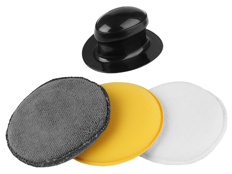 Carmotion Schwamm Set Applikator mit Klettverschluss 4tlg