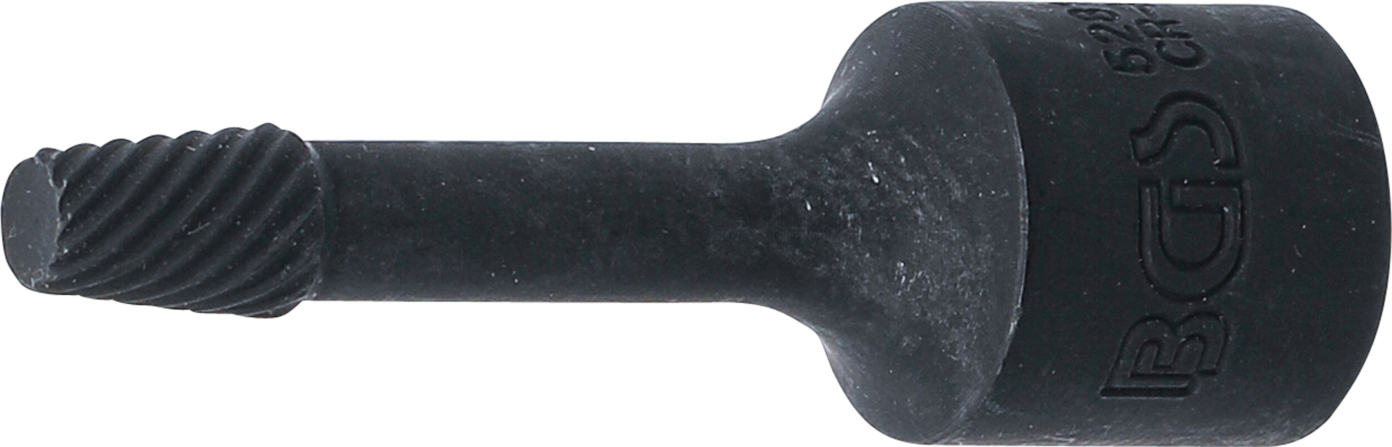 BGS Spiral-Profil-Steckschlüssel-Einsatz / Schraubenausdreher | Antrieb Innenvierkant 10 mm (3/8") | 6 mm